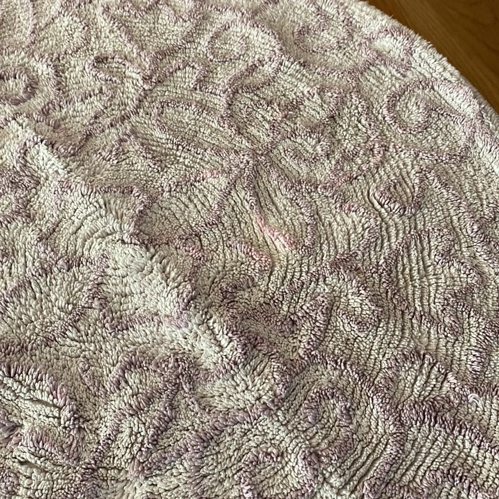 Jessica Simpson bath Circle rug.Cotton